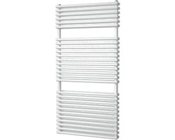 Plieger Florian Nxt Dubbel Designradiator – Handdoekradiator – 121.6 cm x 60 cm - 908 Watt - Wit