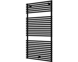 Plieger Florian NXT EL elektrische designradiator Nexus zonder thermostaat 1216x500mm 600 Watt mat zwart 1317063