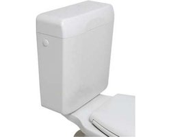 Plieger Fulda Reservoir voor Duoblok - Dualflush - Universeel Duoblokreservoir - Wit - Stortbak