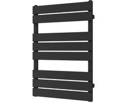 Plieger Genua Designradiator – Handdoekradiator - 80 cm x 55 cm - 405 Watt – Graphite