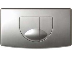 Plieger Main Bedieningspaneel – Bedieningspaneel Toilet – 2 knoppen – Bedieningspaneel Matchroom