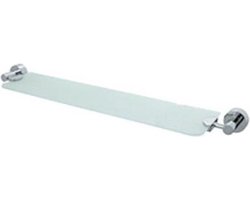 Plieger Murcia - Planchet - 60x12cm - Glas - Chroom