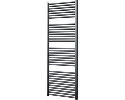 Plieger Palermo Designradiator – Handdoekradiator – 170.2 cm x 50 cm - 799 Watt – Antraciet metallic