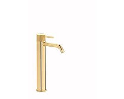 Plieger Roma wastafelkraan verhoogd met waste 27.2cm goud