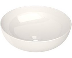 Plieger Round waskom - 38x38x13.6cm - glans wit