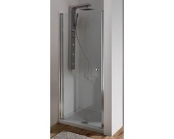 Plieger Royal draaideur 6mm glas 90x185cm chroom