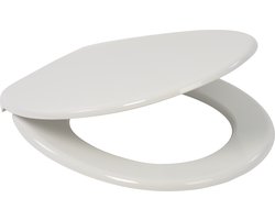 Plieger Royal Toiletbril - Universele vorm WC Bril - Duroplast - Wit - Met Deksel - RVS Bevestiging