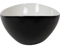 Plieger Scale Wasbak – Waskom Zwart Wit – Waskommen Keramiek – Opbouw