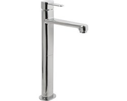 Plieger Slim Wastafelkraan – Wastafelkraan – Kraan 1 Hendel – Hoge Uitloop Wastafelkraan - Chroom