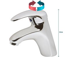 Plieger Song wastafelkraan chroom