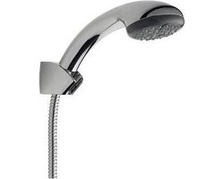 Plieger Start Badset - 1 stand - handdouche - Doorsnede ø 8 cm - Wandhouder - Chroom