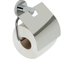 Plieger Vigo Closetrolhouder - Toiletrolhouder Met Klep – 10 jaar garantie – Chroom