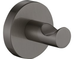Plieger Vigo Handdoekhaakje – Handdoekhaakjes – Haak Met Schroeven – Haakje Enkel – 10 jaar garantie – Geborsteld Gunmetal