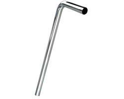 Plieger Vloerbuis - 5/4x68 cm - Chroom