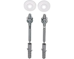 Plieger Wastafel bevestigingsset van 2 - M10x110mm - Met plug