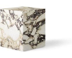 Plinth Tafel - roze marmer - tall