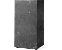 Plinth Tafel - zwart marmer - tall