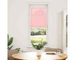Plissé rolgordijn | Plisségordijn | Jaloezie 40x150 cm stofbreedte 39,4 cm polyester roze