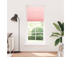 Plissé rolgordijn | Plisségordijn | Jaloezie 90x200 cm stofbreedte 89,4 cm polyester roze