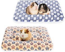 Pluche Bed voor Kleine Dieren - Warme Wol Mat voor Cavia's, Hamsters en Kittens - Comfortabele Slaapplaats voor Huisdieren