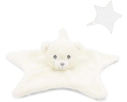 Pluche knuffeldoekje/tuttel dier Beer - 32 cm. - Super zacht speciaal voor de allerkleinsten - 100% eco gerecycled - Beren tutje
