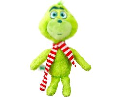Pluche Speelgoed - Kerstpop Knuffel - Cadeau voor Kinderen - Zacht en Knuffelbaar - 20 x 15 x 2 cm