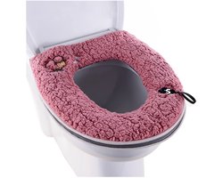 Pluche Toiletbrilmat - Zacht en Comfortabel - 1 stuk - Waterdicht
