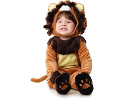 Pluchen dierenkostuum voor baby's en peuters - Leeuw en Koe thema voor Carnaval en Verkleedfeestjes