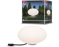 Plug & Shine LED-lichtobject Stone IP67 3000K 2,8W Wit