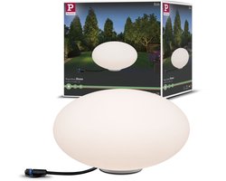 Plug & Shine LED-lichtobject Stone IP67 3000K 2,8W Wit