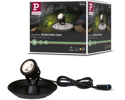 Plug & Shine LED-spot Vijverlamp Losse spot IP68 3000K 4W Zwart
