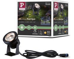 Plug & Shine LED-spot Vijverlamp Losse spot IP68 3000K 5W Zwart