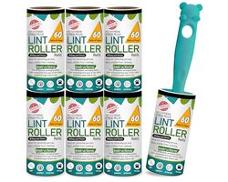 Pluisroller voor dierenhaar - 7 extra kleverige vullingen voor kleding, meubels en tapijt