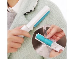 Pluizenroller Set - Herbruikbare Kleverige Roller - Geschikt voor Meubels, Kleding en Tapijten - Draagbare en Wasbare Opzetstukken - Voor Huisdieren en Huishoudens