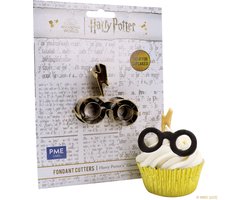 PME Fondant Cutter - Harry Potter's Glasses and Scar - Cupcake formaat
