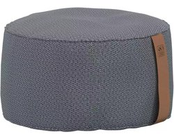 Poef klein 58 x 32 cm - antraciet | 4 Seasons Outdoor