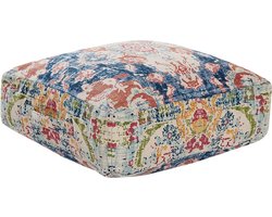 Poef OUED Katoen Multicolor 50 cm 50 cm 20 cm