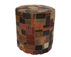 Poef royal labels rond