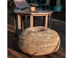 Poef | Zitzak TELU van Raffia