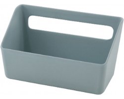 Point-Virgule aanrechtbakje uit bamboevezel mist blauw by MF 22x9.3x11.8cm