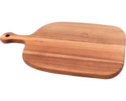 Point-Virgule - Borrelplank met handvat - Tapasplank - Acaciahout - 40x25.4x1.5cm
