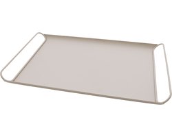 Point-Virgule dienblad uit metaal poederroze mat 45x29.3x3.7cm
