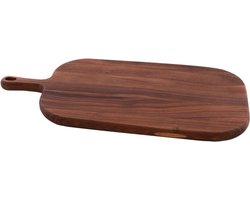 Point Virgule FSC walnoot serveerplank met handvat 32x18.5cm