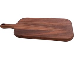 Point Virgule FSC walnoot serveerplank met handvat 44x22cm