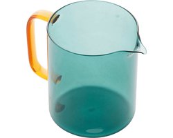 Point Virgule Karaf uit borosilicaat groen/amber 730ml