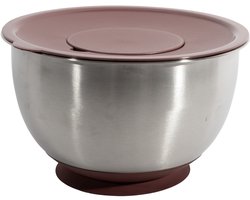 Point-Virgule - Mengkom met deksel - Silicone zuignap - RVS - 2.8L