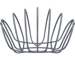 Point-Virgule - PHIL - Toast-/ Servettenrek - Grijszwart - Poederlak