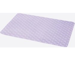 Point-Virgule Placemats - Silicone - Paars - 45 x 30cm