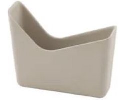 Point-Virgule servettenhouder uit bamboevezel naturel by Margriet Foolen 15x5x12.2cm