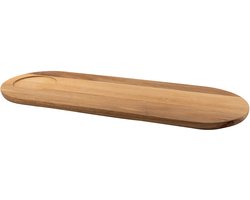 Point-Virgule Sharing ovale serveerplank uit acacia 50x18x2